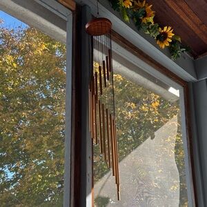 Elegant Gold Wind Chimes